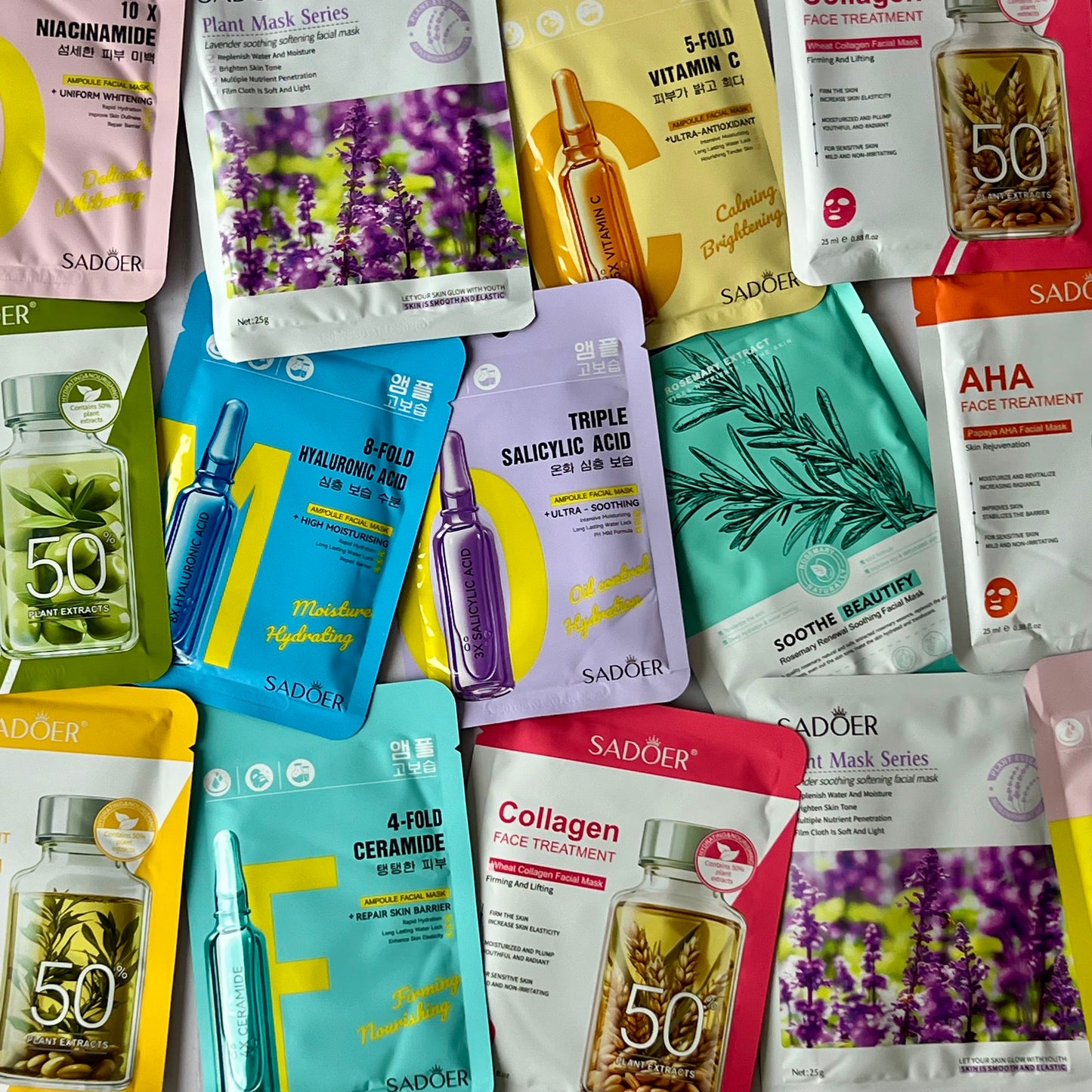 Sheet mask 10pz