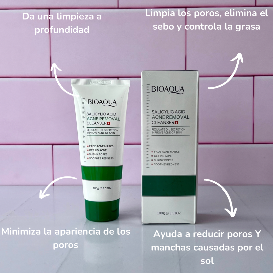 Limpiadora facial acné bioaqua