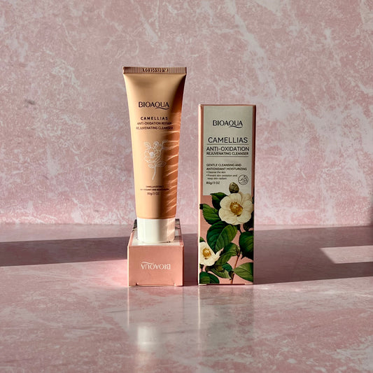 Limpiador facial con camelia + HA