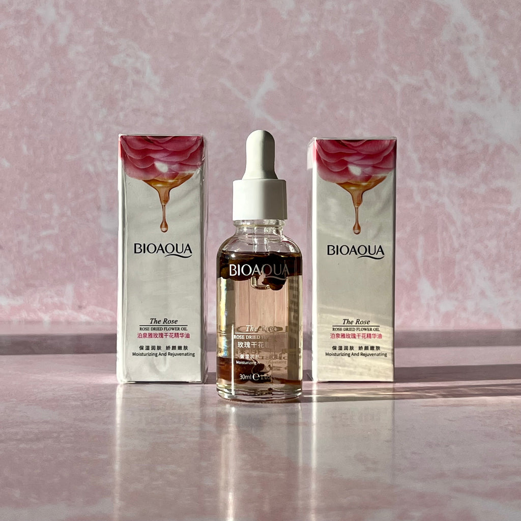 Aceite esencial de flor de rosa nutriente