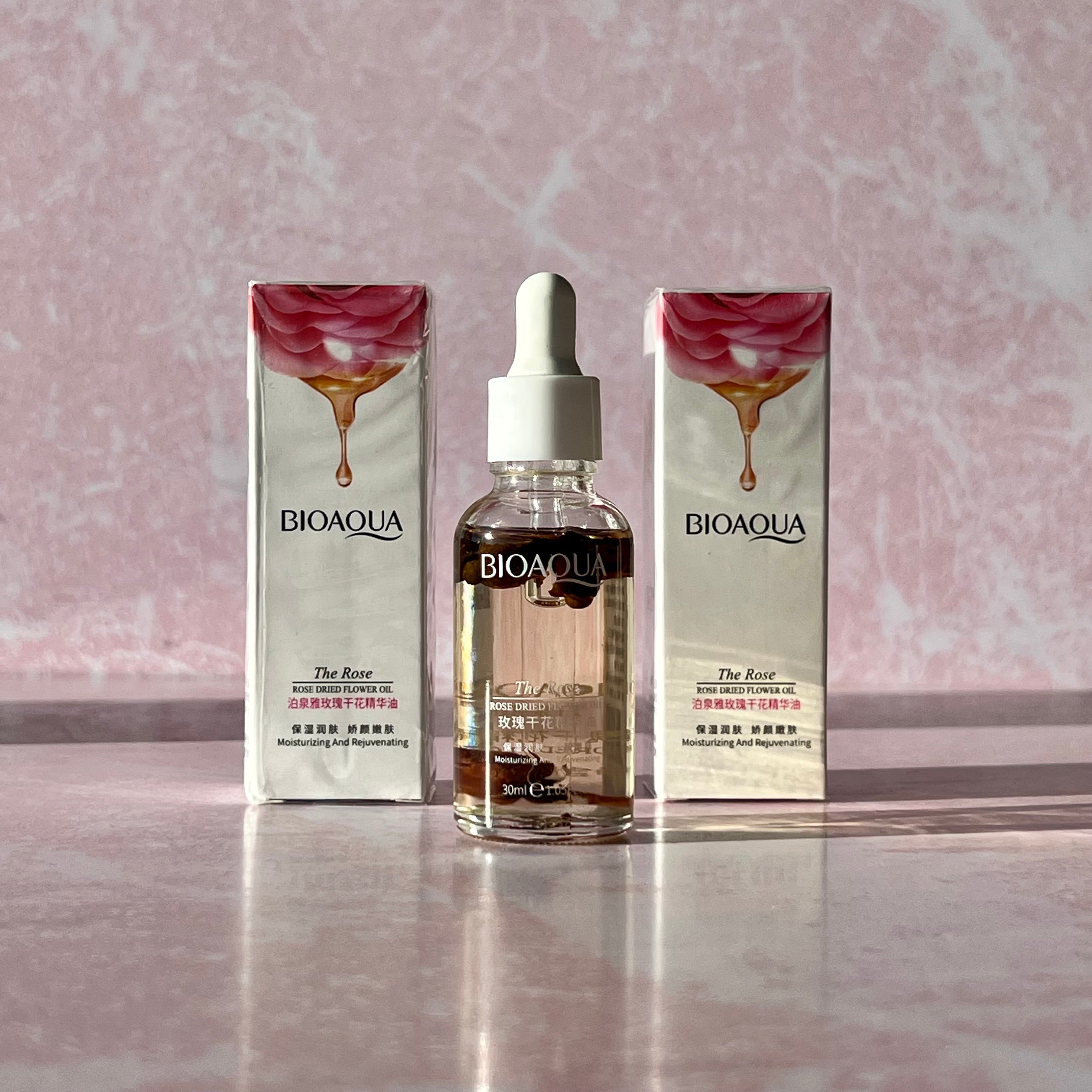 Aceite esencial de flor de rosa nutriente