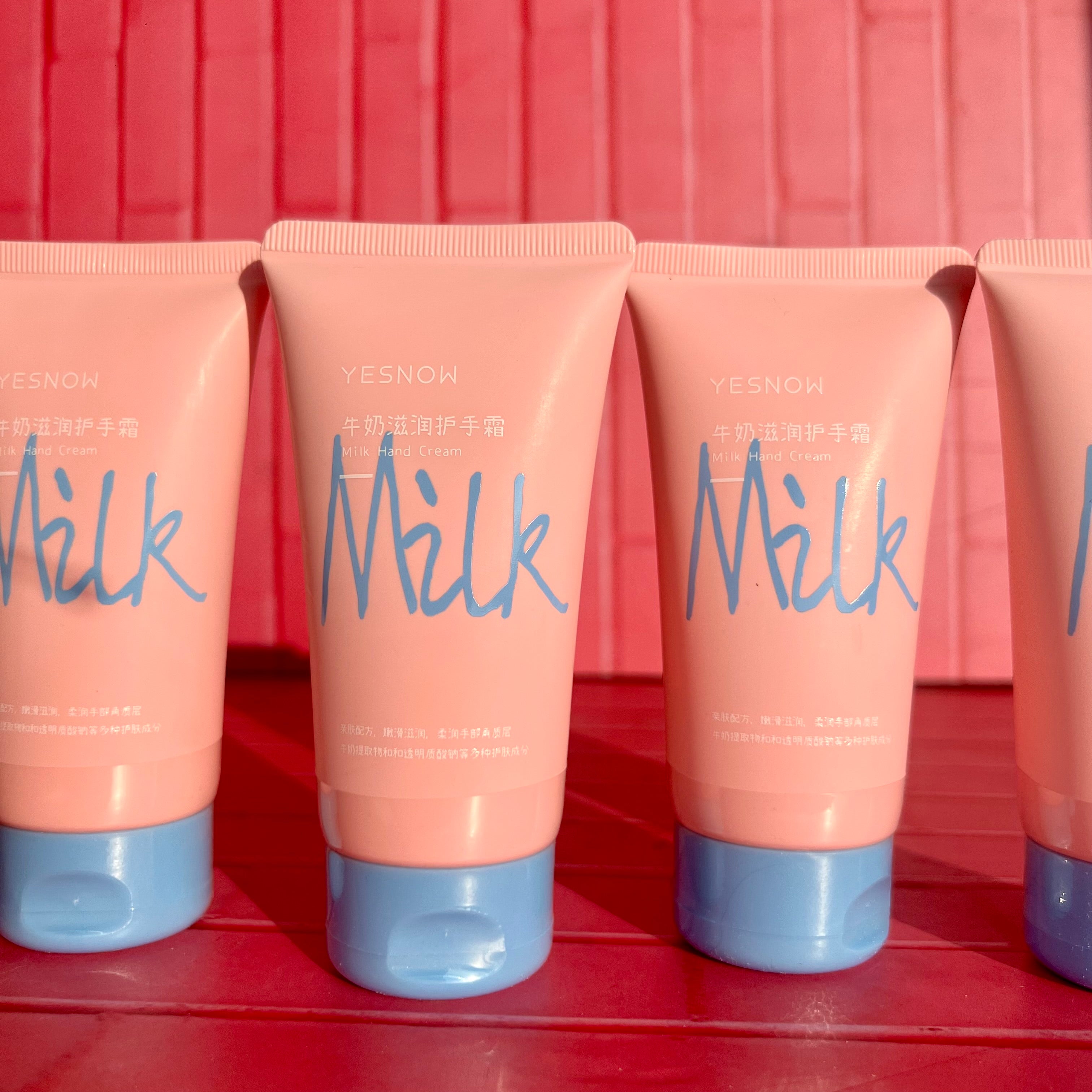 Milk hand cream