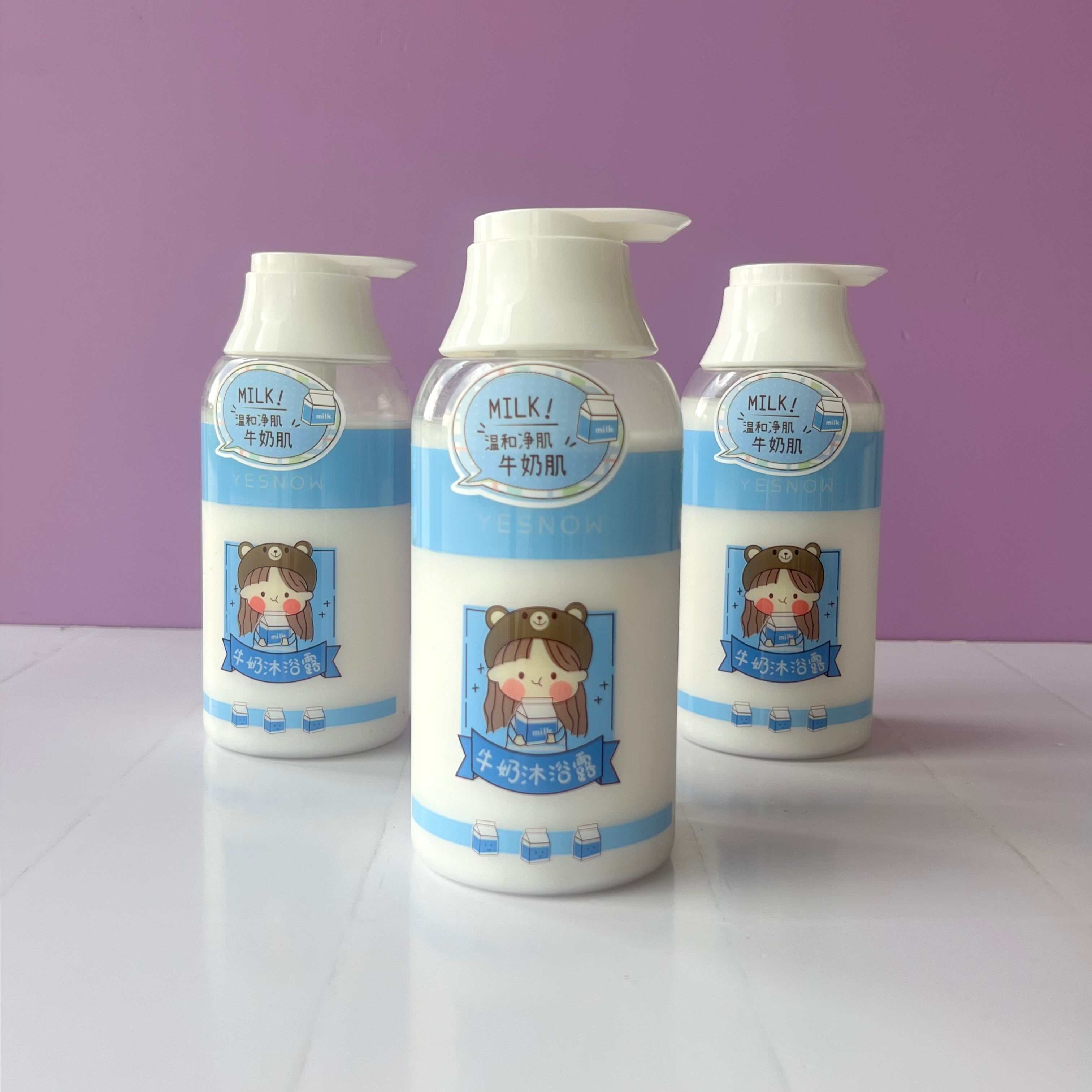 Milk body wash