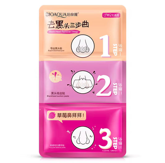 Nose pore strips 3-1 bioaqua 10pz