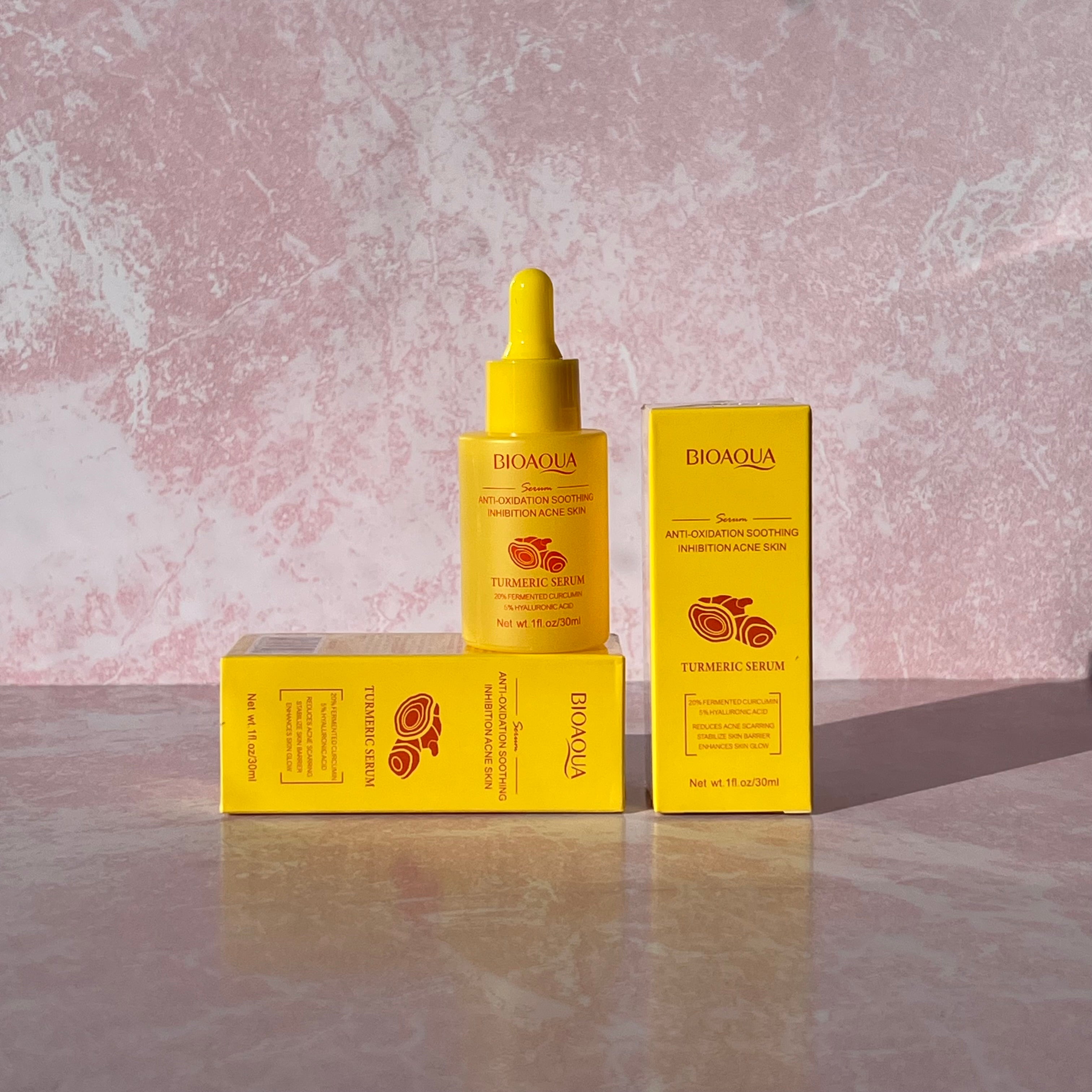 Suero anti acné de jengibre