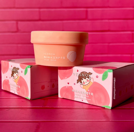 Crema extra humectante de manos peach
