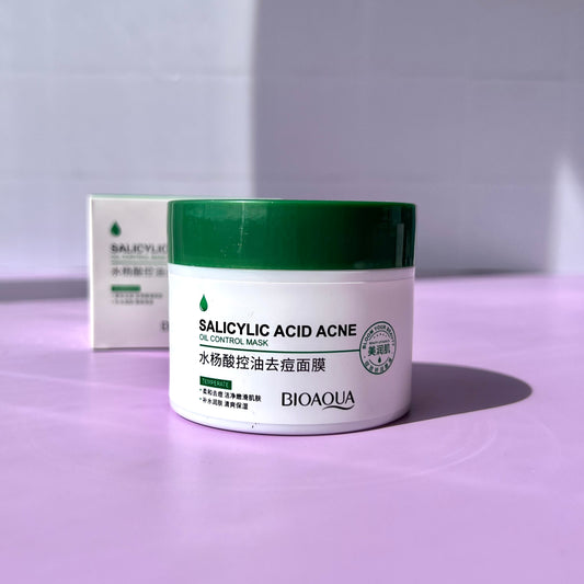 Mascarilla con ácido salicílico