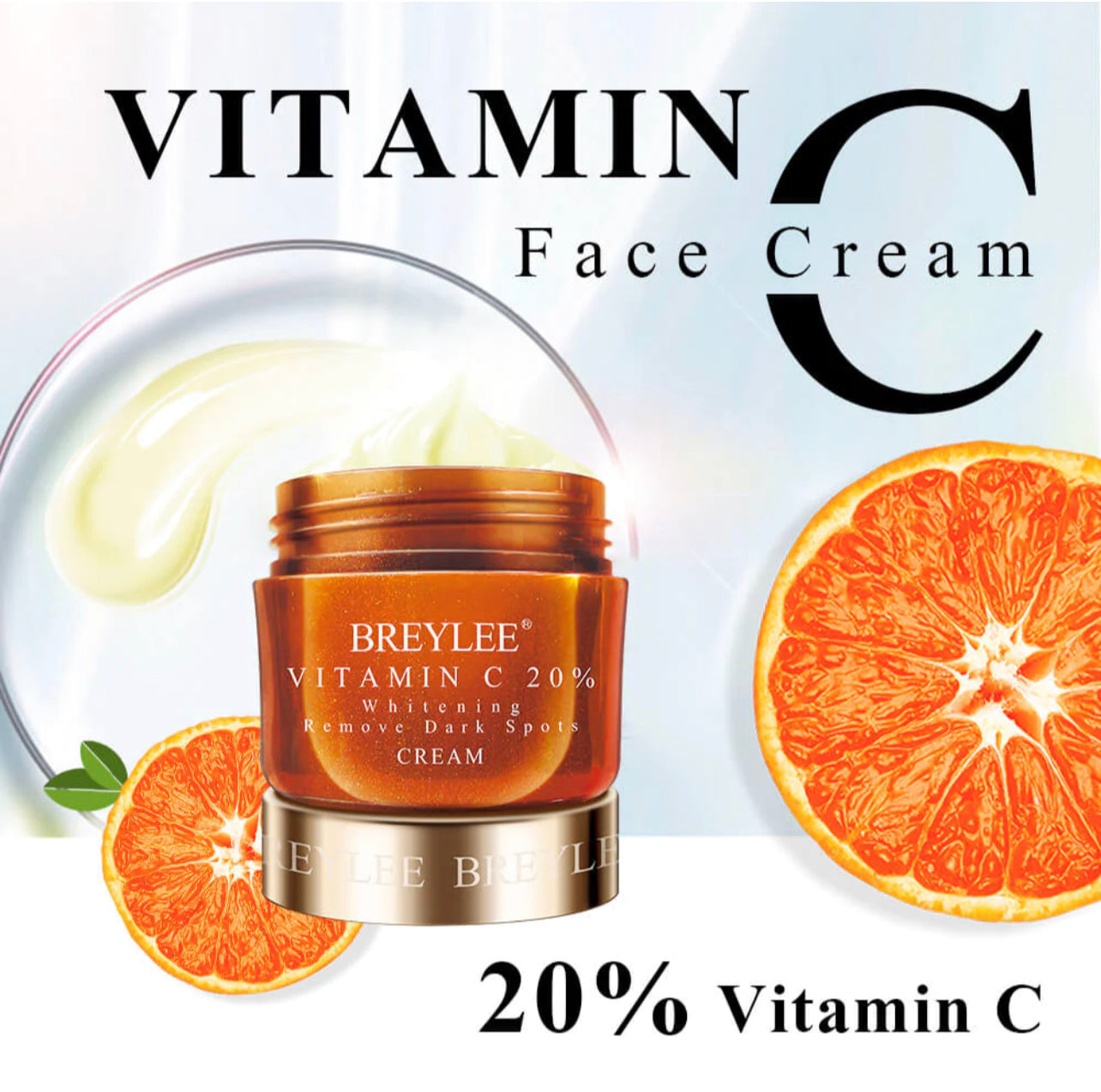 Crema humectante con Vitamina C Breylee
