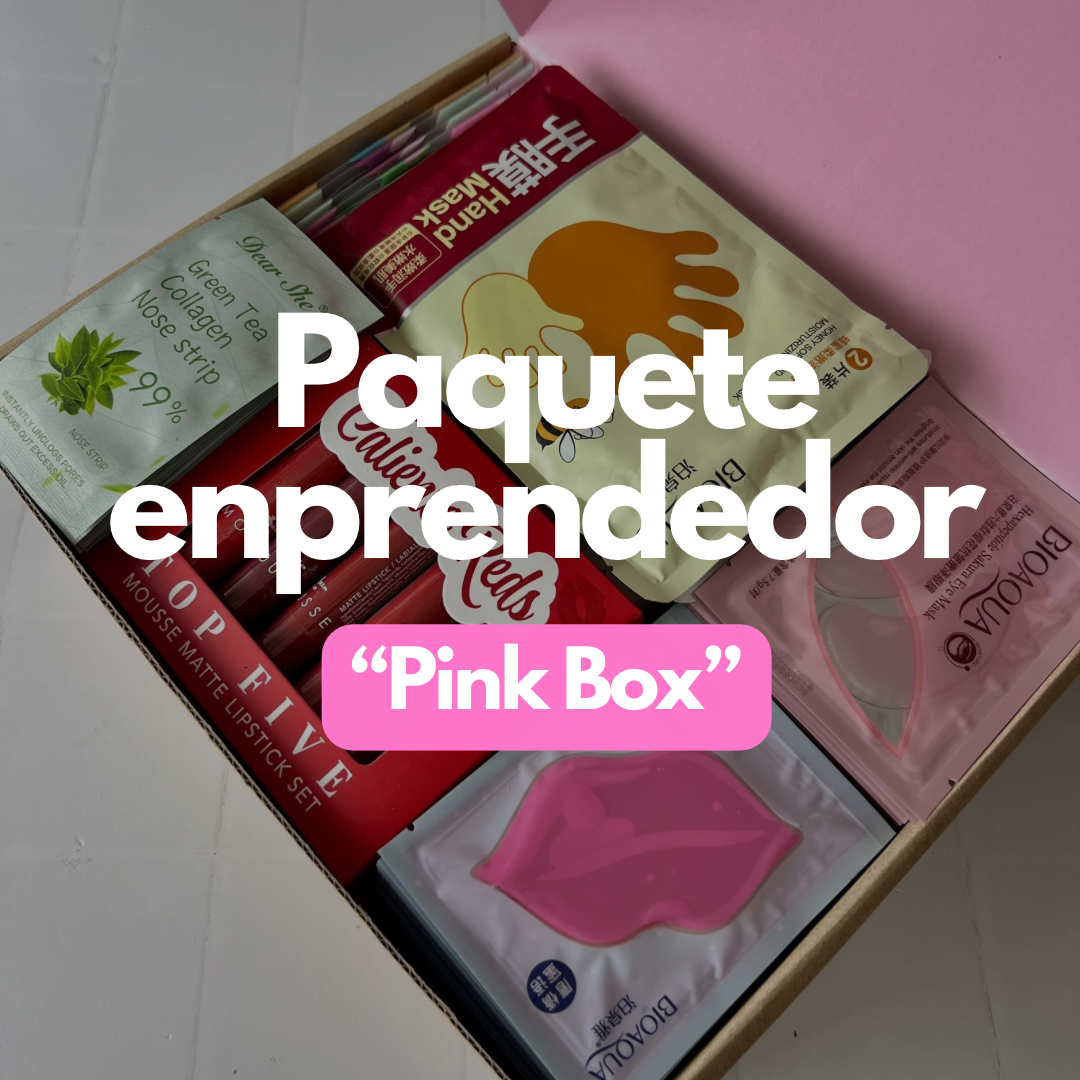 Paquete emprendedor pink box
