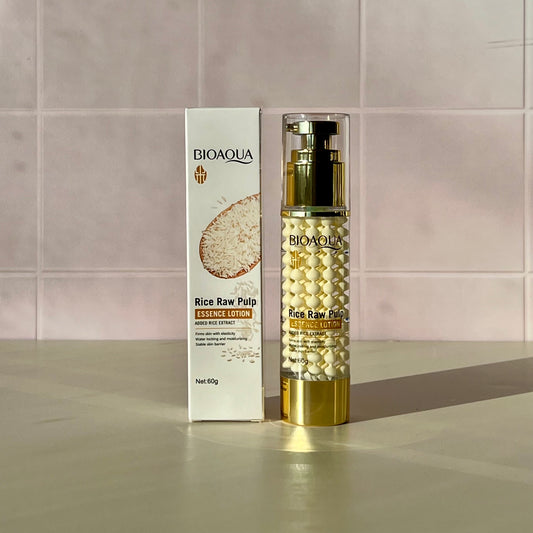 Loción facial con arroz + antioxidante