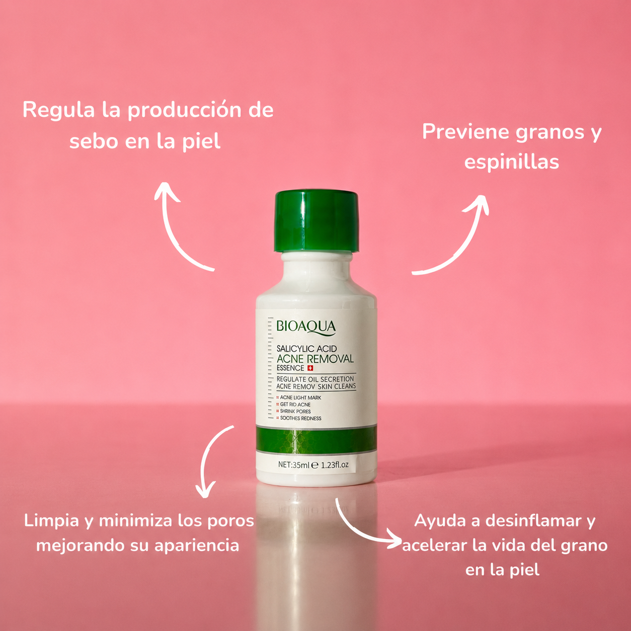 Esencia con ácido salicílico