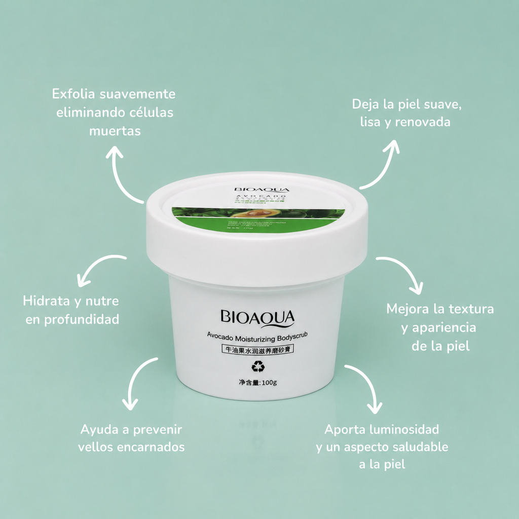 Body scrub bioaqua avocado