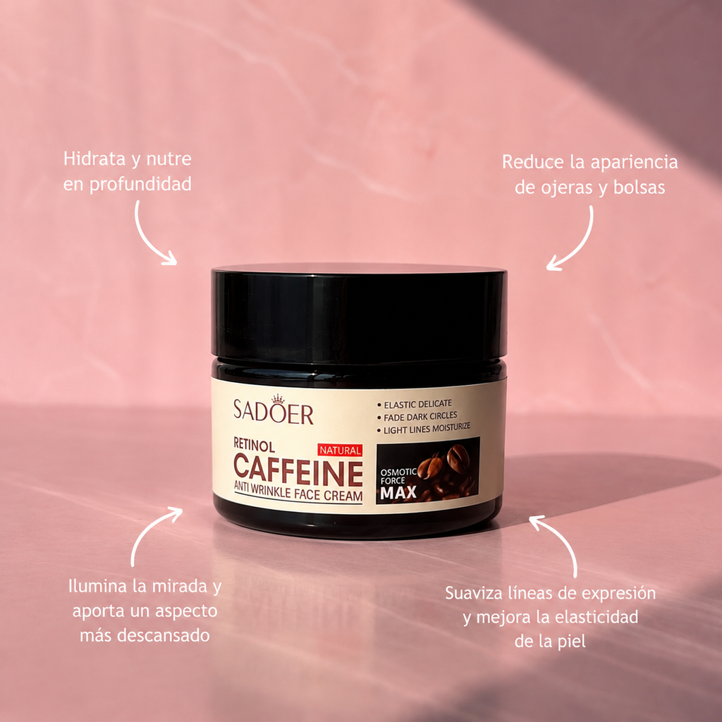 Caffeine face cream