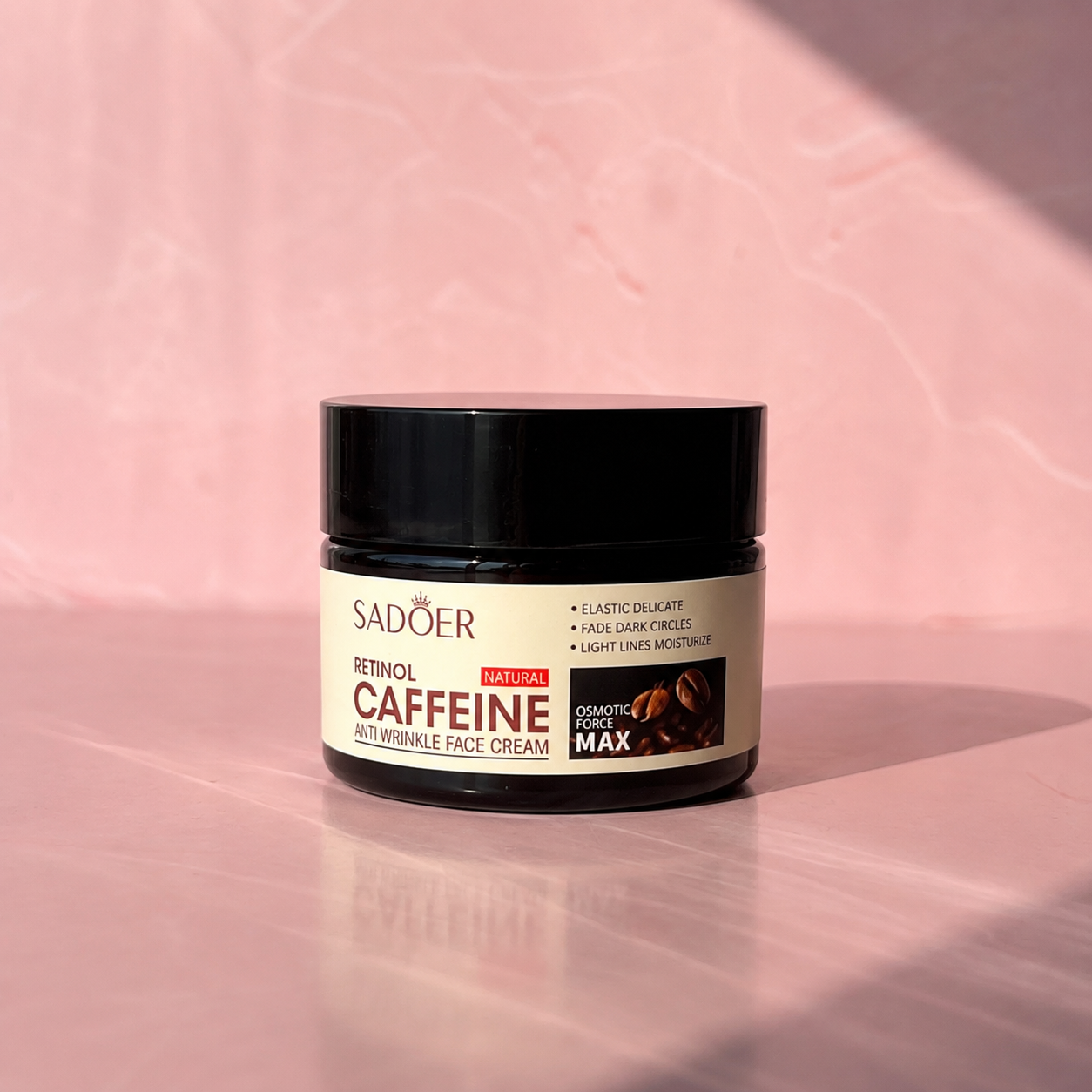 Caffeine face cream
